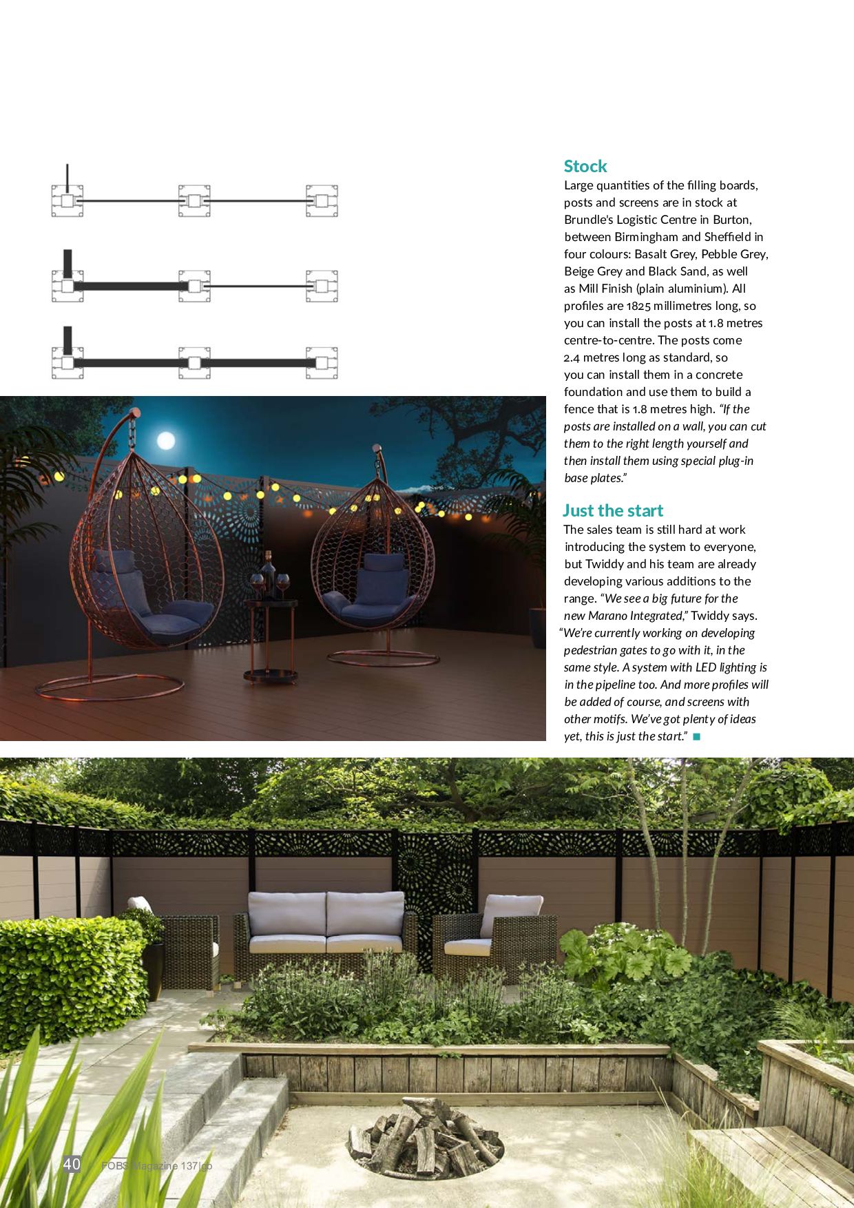 Marano Integrated: New Modular Fencing From Brundle 7